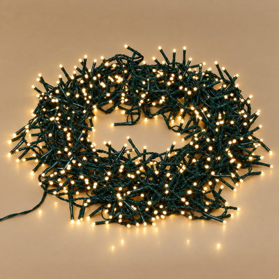 Kölle LED Lichterkette Compact Lights, warmweiß, 750 LEDs, Länge ca. 16 m