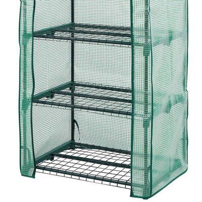 Kölle Gewächshaus mit 4 Regalen, grün, ca. 69 x 49 x 160 cm Kölle Gewächshaus mit 4 Regalen, grün, ca. 69 x 49 x 160 cm