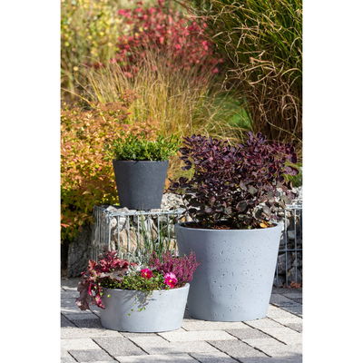 Scheurich Pflanzgefäß 'C-Cone', Stony Grey, ca. Ø 48 x H 39,5 cm