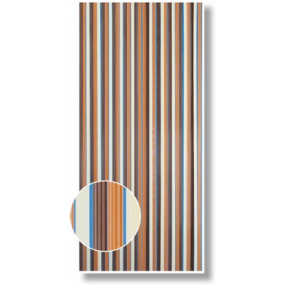 Conacord Streifenvorhang braun-beige, ca. 90x200 cm Conacord Streifenvorhang braun-beige, ca. 90x200 cm