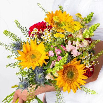 Blumenstrauß 'Cannes', handgebunden