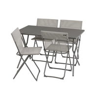 Lafuma Klapptisch 'Balcony', titan, ca. 72 x 120 x H70 cm