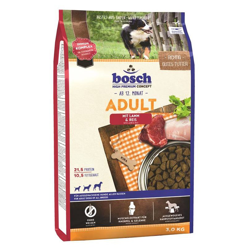 Bosch HPC Adult, Lamm und Reis, 3 kg