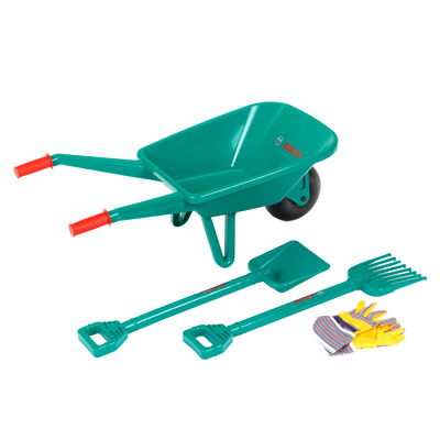 Bosch-Gartenset für Kinder mit Schubkarre, 4 teilig Bosch-Gartenset für Kinder mit Schubkarre, 4 teilig