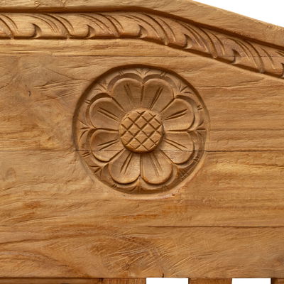 Old Teak Bank Madura, ca. 220 cm lang, Teakholz, recycelt und zertifiziert