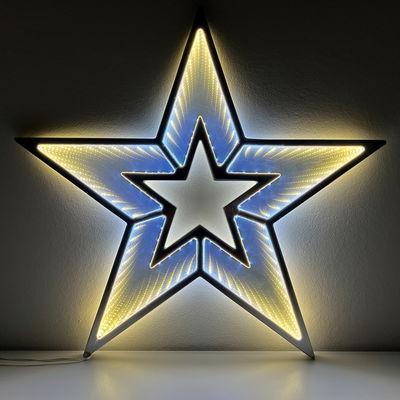 LED Stern, Infinity, 140 LEDs, ca. Ø 48 cm LED Stern, Infinity, 140 LEDs, ca. Ø 48 cm