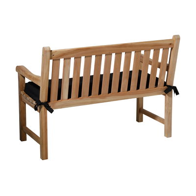 Bankauflage 'Panama', schwarz, ca. 150 x 48 cm Bankauflage 'Panama', schwarz, ca. 150 x 48 cm