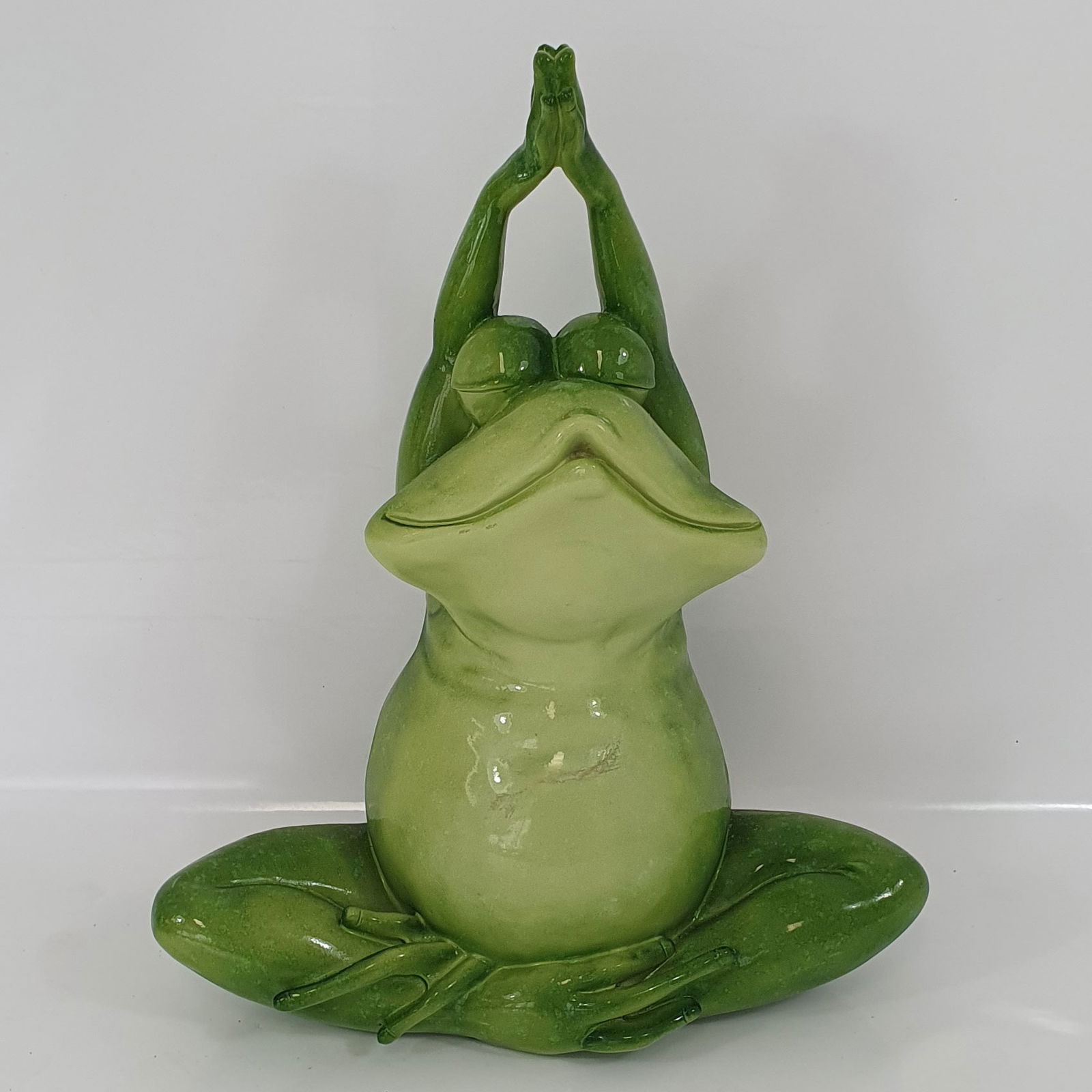 Dekofigur Yoga-Frosch mittel, Höhe ca. 33 cm