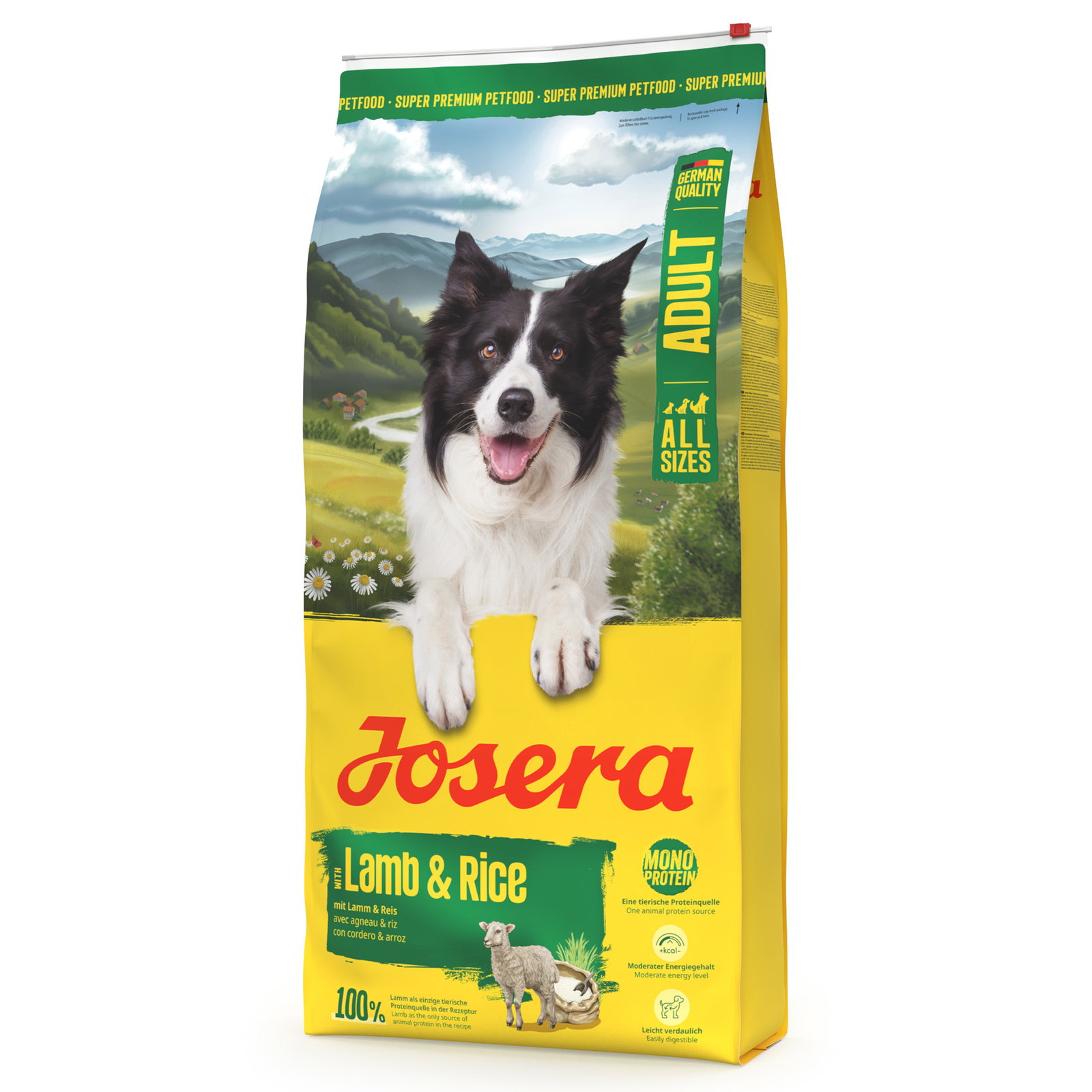 Josera Hundefutter Adult mit Lamm 6 Reis, 12,5 kg Josera Hundefutter Adult mit Lamm 6 Reis, 12,5 kg