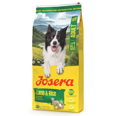 Josera Hundefutter Adult mit Lamm 6 Reis, 12,5 kg Josera Hundefutter Adult mit Lamm 6 Reis, 12,5 kg