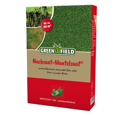 Rasensamen für Nachsaat-Mantelsaat, 1 kg Rasensamen für Nachsaat-Mantelsaat, 1 kg