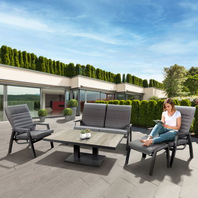 Kölle Loungehocker 'Paris' inkl. Auflage Kölle Loungehocker 'Paris' inkl. Auflage