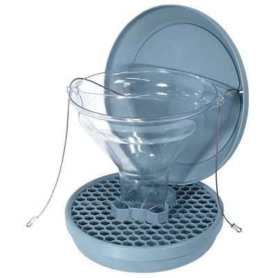 Swissinno Vogel-Futtersilo 'Davos', hellblau