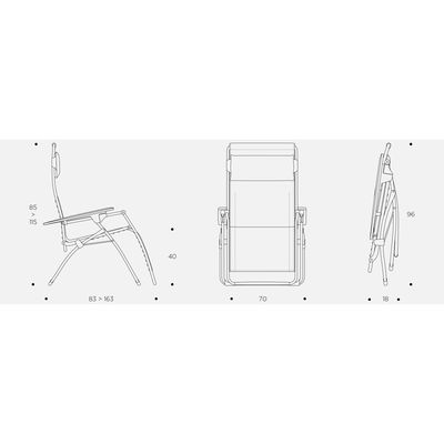Relaxsessel 'R Clip', ocean