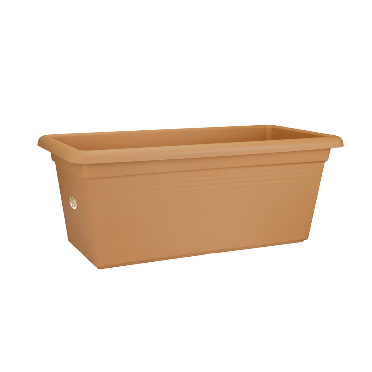 Elho Blumenkasten 'Green Basics Garden XXL 100', mild terra