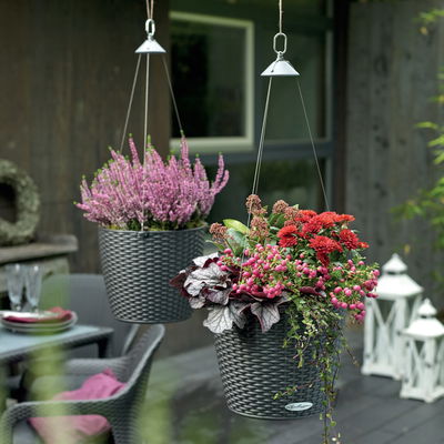 Lechuza 'Nido Cottage 35', granit, ca. Ø 35 x H 23 cm