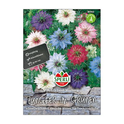 Blumensamen, Gaudi Mischung 'Jungfer im Grünen' Blumensamen, Gaudi Mischung 'Jungfer im Grünen'