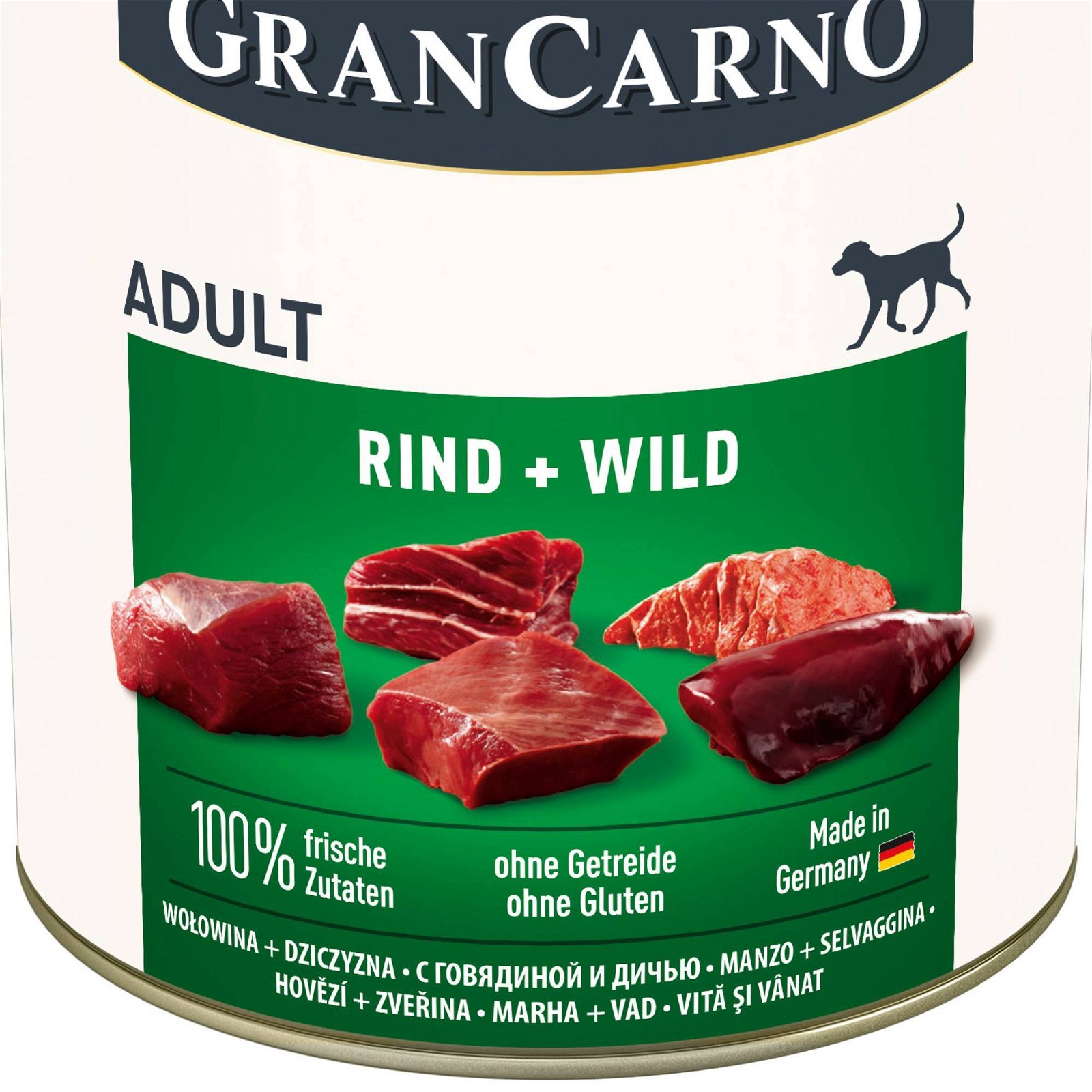 Hundefutter 'Animonda Cran Carno ® Adult', Rind & Wild