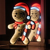 LED-Lebkuchenmann, Infinity, Höhe ca. 38 cm