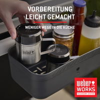 Weber Gasgrill 'Spirit E-325 Stealth', schwarz/silber Weber Gasgrill 'Spirit E-325 Stealth', schwarz/silber