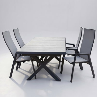 Ausziehtisch Jersey ca. 163/203x93x76,5 cm