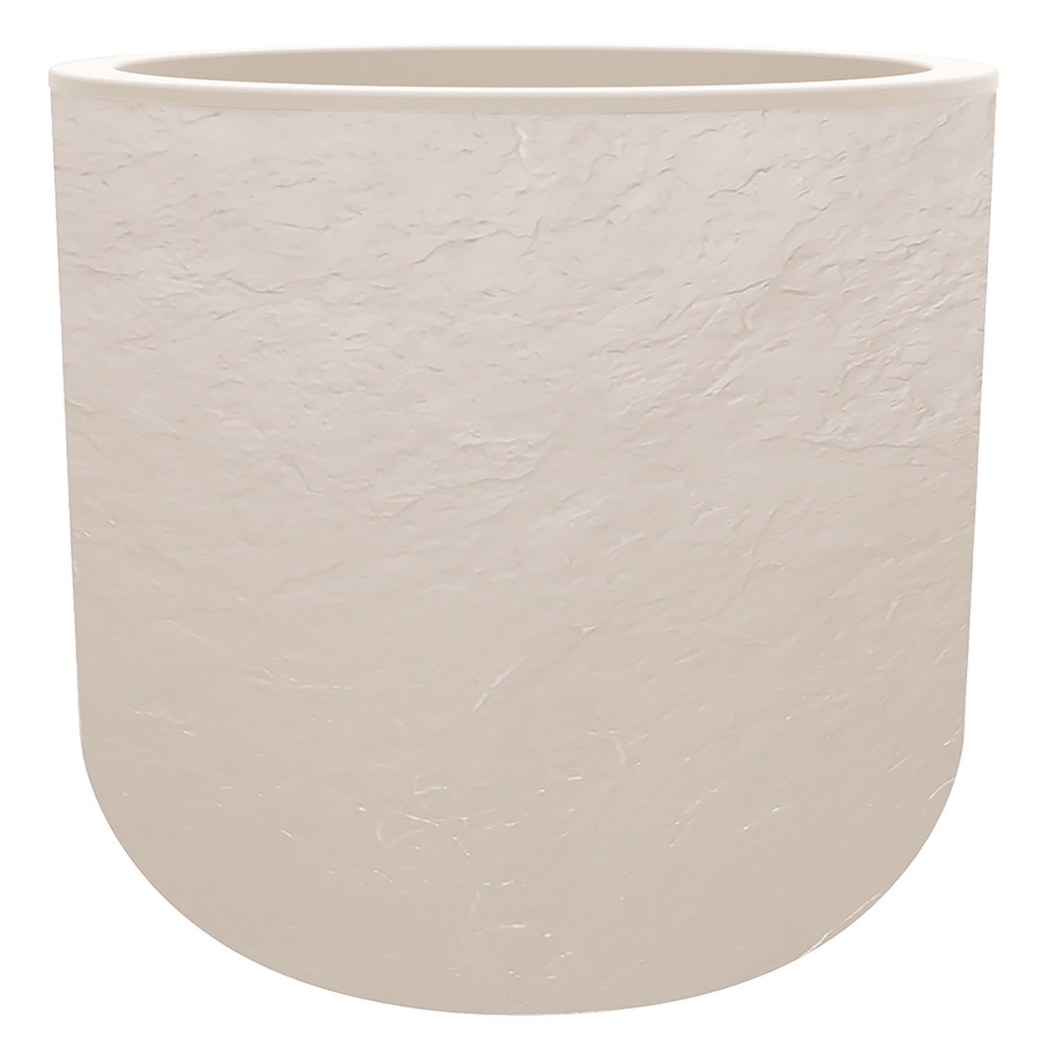 Eda Pflanzgefäß 'Volcania Up Egg', beige, ca. Ø 38 x H 36 cm