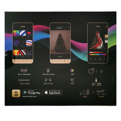 Twinkly LED Lichterkette 'Strings', bunt, 400 LEDs, Länge ca. 32 m Twinkly LED Lichterkette 'Strings', bunt, 400 LEDs, Länge ca. 32 m