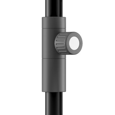 Knirps Kurbelschirm 'Apoll', Black Edition, aloe, ca. 240 x 240 cm