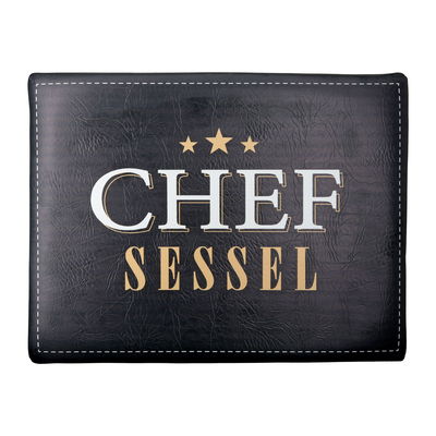 Sitzpolster 'Chef-Sessel' für Getränkekiste, ca. 44 x 34 x 5 cm Sitzpolster 'Chef-Sessel' für Getränkekiste, ca. 44 x 34 x 5 cm