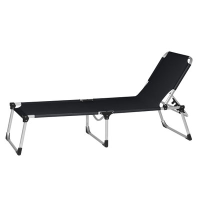 Dreibeinliege XXL, schwarz Dreibeinliege XXL, schwarz
