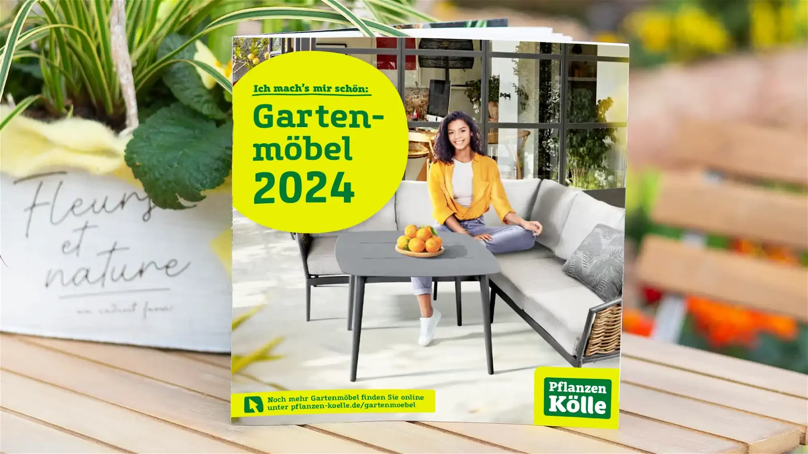 Unser Gartenmöbel-Katalog 2024 