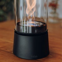 Höfats Tischfeuer Spin Air 1200, mattschwarz