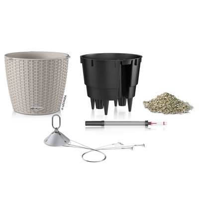 Lechuza 'Nido Cottage 28', sandbraun, ca. Ø 27 x H 23 cm Lechuza 'Nido Cottage 28', sandbraun, ca. Ø 27 x H 23 cm