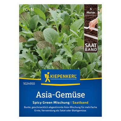 Kiepenkerl Saatband Blattgemüse 'Asia Spicy' Kiepenkerl Saatband Blattgemüse 'Asia Spicy'