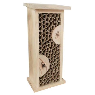 Insektenhotel, natur, Nadelholz, 11 x 8,2 x 25,7 cm Insektenhotel, natur, Nadelholz, 11 x 8,2 x 25,7 cm