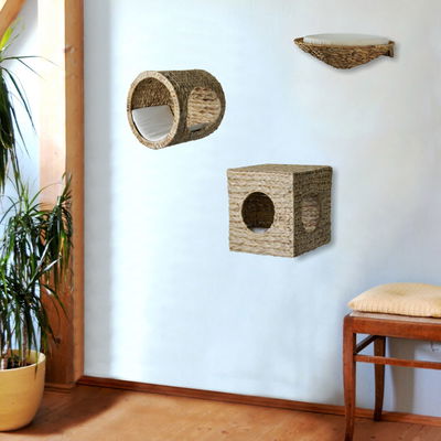 Wandhöhle 'Ferdi', natur, 33 x 33 x 33 cm Wandhöhle 'Ferdi', natur, 33 x 33 x 33 cm