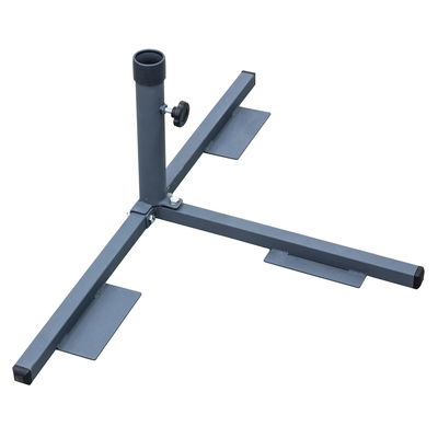 Balkonschirmständer ohne Wegeplatten, ca. 28,5 x 46,5 x 83 cm