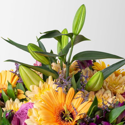 Blumenstrauß 'Marseille', handgebunden