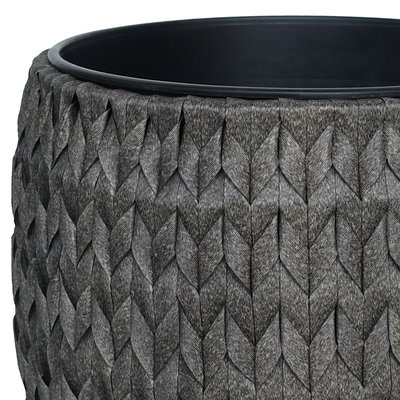 Pflanzkorb 'Kanpur', anthrazit, ca. 43 x H 44 cm Pflanzkorb 'Kanpur', anthrazit, ca. 43 x H 44 cm