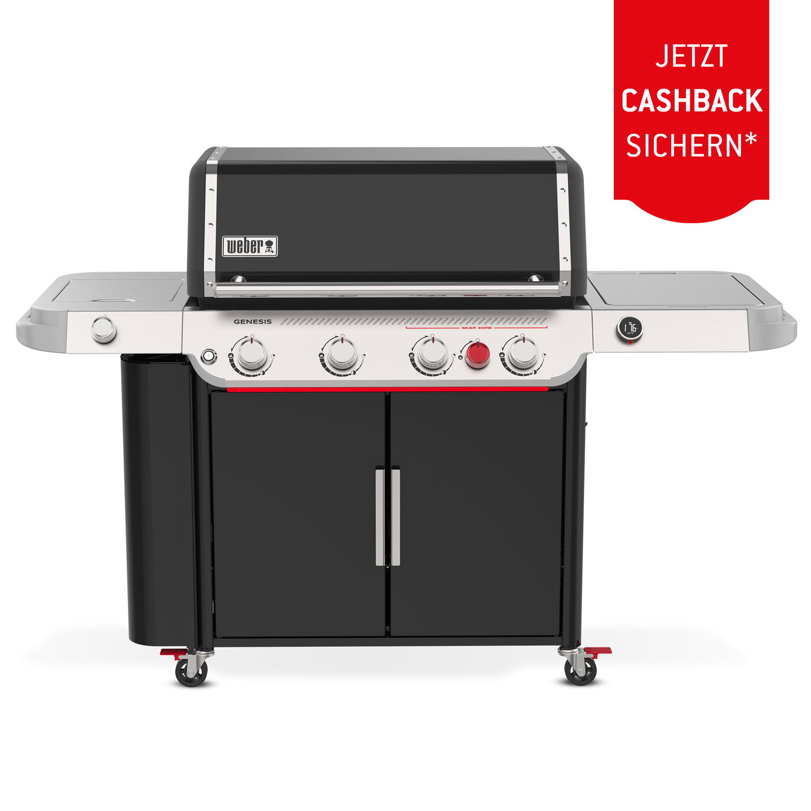 Weber Gasgrill 'Genesis EPX-435W', schwarz/silber Weber Gasgrill 'Genesis EPX-435W', schwarz/silber