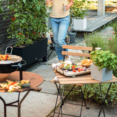 Lechuza 'Trio Cottage 30', granit, ca. 100 x 32,5 x H 34,5 cm