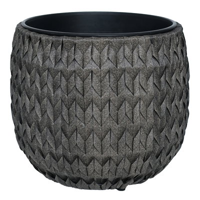 Pflanzkorb 'Kanpur', anthrazit, ca. 43 x H 44 cm Pflanzkorb 'Kanpur', anthrazit, ca. 43 x H 44 cm