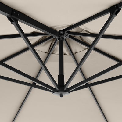 Pendelschirm 'Ravenna HFX', natur, Ø 350 cm Pendelschirm 'Ravenna HFX', natur, Ø 350 cm