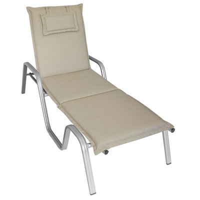 Kölle Rollliegenauflage 'SunDance', natur, ca. 202 x 65 cm