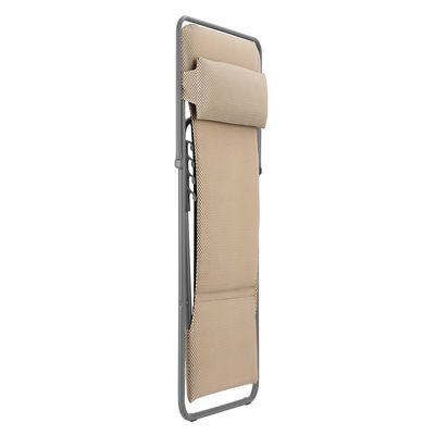 Lafuma Liegestuhl 'Maxi Transat', mokka