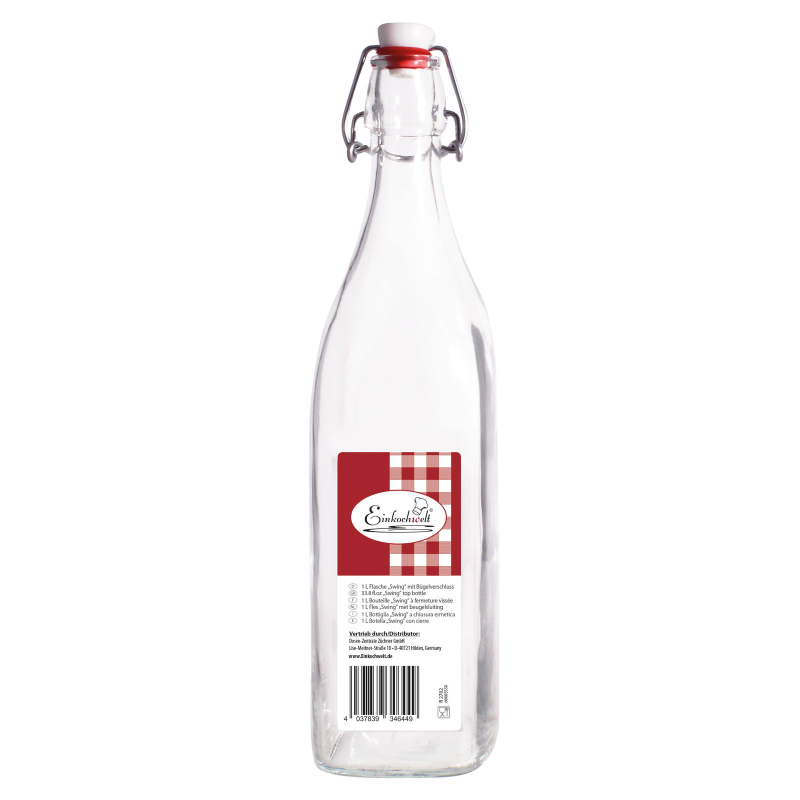 Bügelflasche 'Swing Bott', 1 Liter