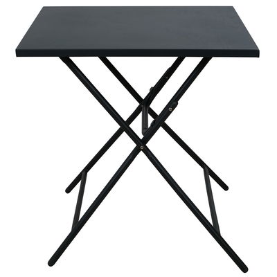 Sungörl Klapptisch 'Rio', anthrazit, ca. 70 x 70 x H73 cm Sungörl Klapptisch 'Rio', anthrazit, ca. 70 x 70 x H73 cm