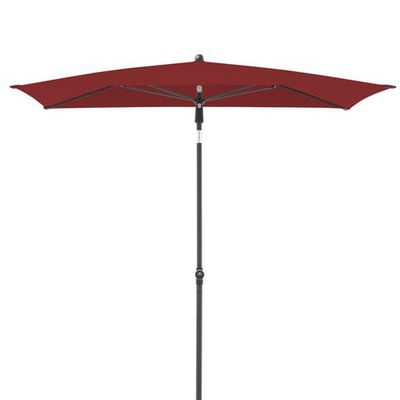Doppler Sonnenschirm 'Active Green Edition', bordeaux, ca. 200 x 120 cm