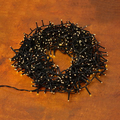 Kölle LED Lichterkette Compact Lights, klassisch warm, 1500 LEDs, Länge ca. 34 m