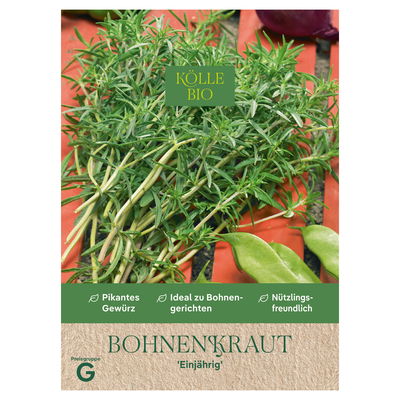 Kölle Bio Saatgut Bohnenkraut, grün